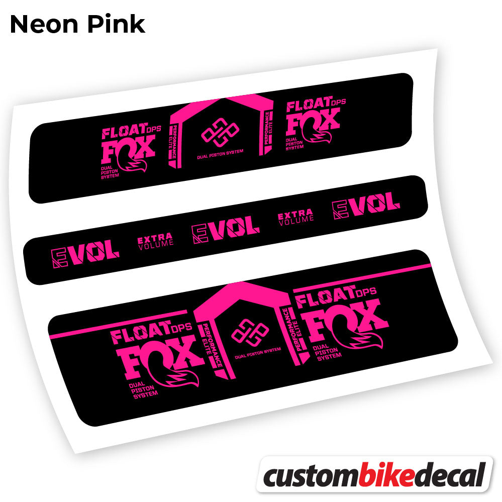 Aufkleber, Fox DPS Performance Elite 2021 Fernbedienung, Rear Shox Sticker Vinyl