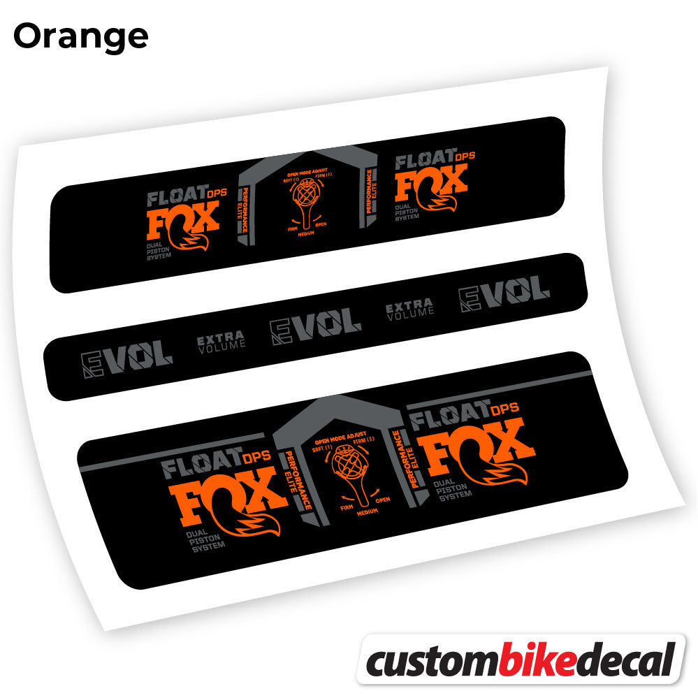 Aufkleber, Fox DPS Elite 2021, Rear Shox Sticker Vinyl