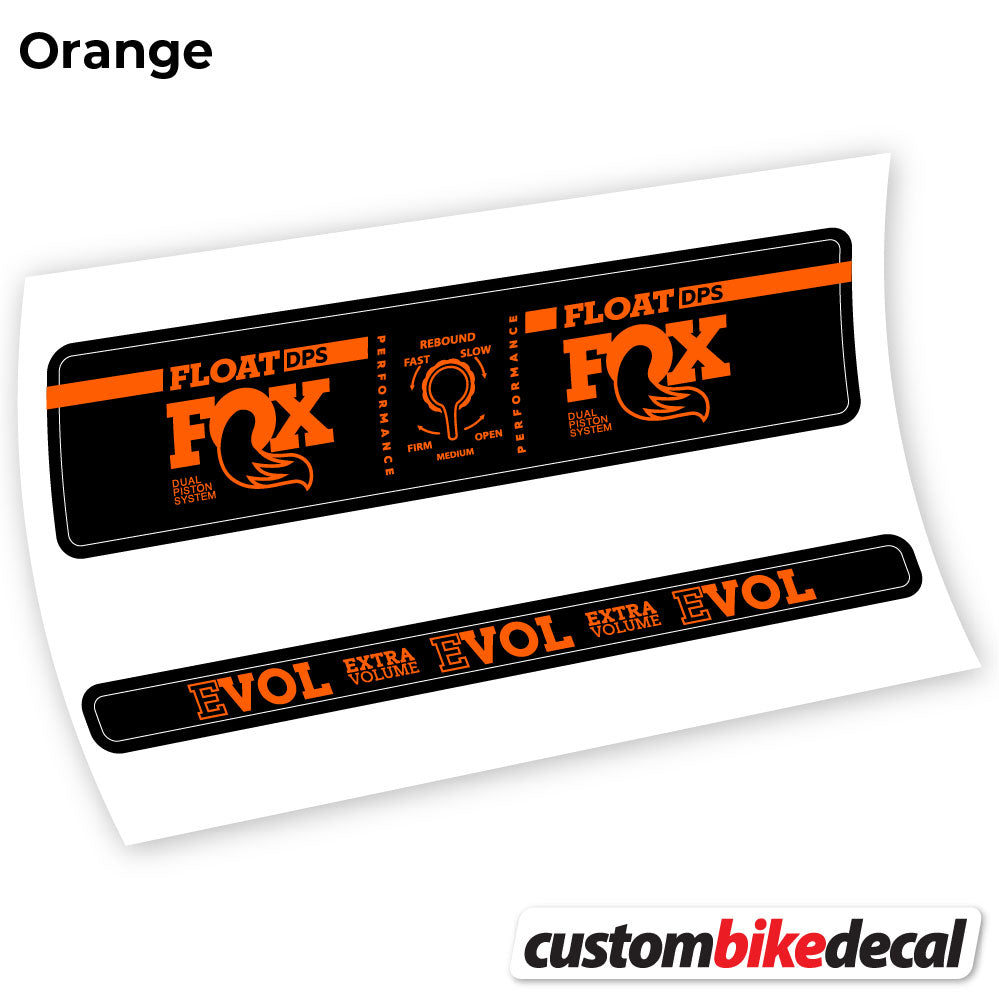 Decal, Fox Float DPS Performance, Rear Shox Sticker vinyl