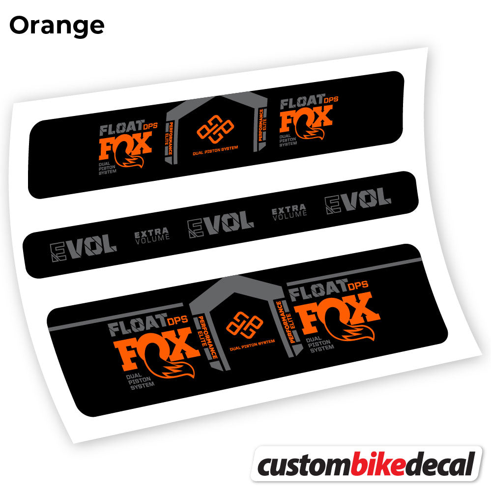 Aufkleber, Fox DPS Performance Elite 2021 Fernbedienung, Rear Shox Sticker Vinyl