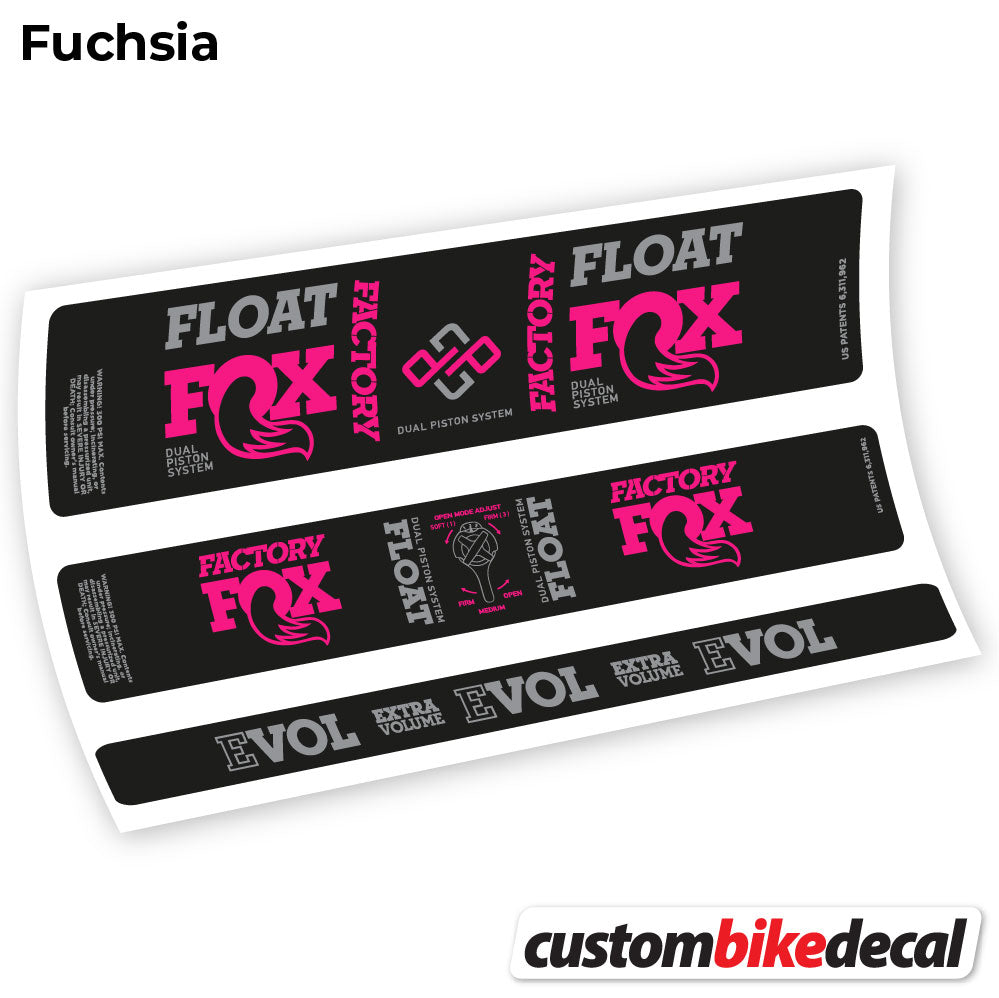 Aufkleber, Fox DPS Fabrik 2019, Rear Shox Sticker Vinyl