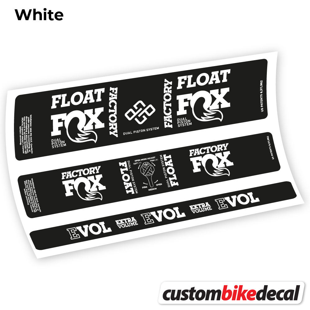 Aufkleber, Fox DPS Fabrik 2019, Rear Shox Sticker Vinyl