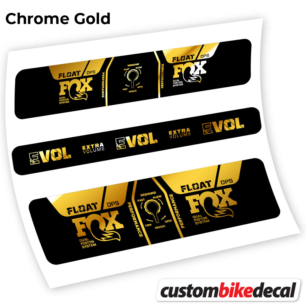 Aufkleber, Fox DPS Performance 2021, Rear Shox Sticker Vinyl