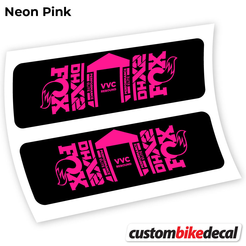 Aufkleber, Fox DHX2 Elite 2021, Rear Shox Sticker Vinyl