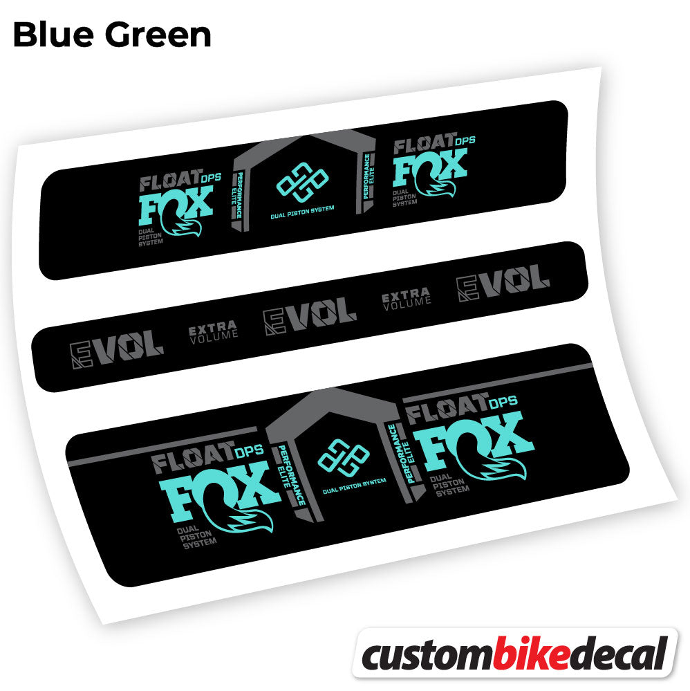 Aufkleber, Fox DPS Performance Elite 2021 Fernbedienung, Rear Shox Sticker Vinyl