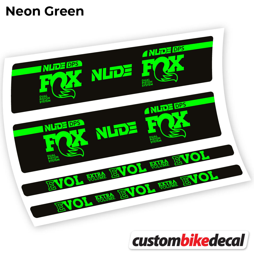 Aufkleber, Fox Nude DPS, Rear Shox Sticker Vinyl