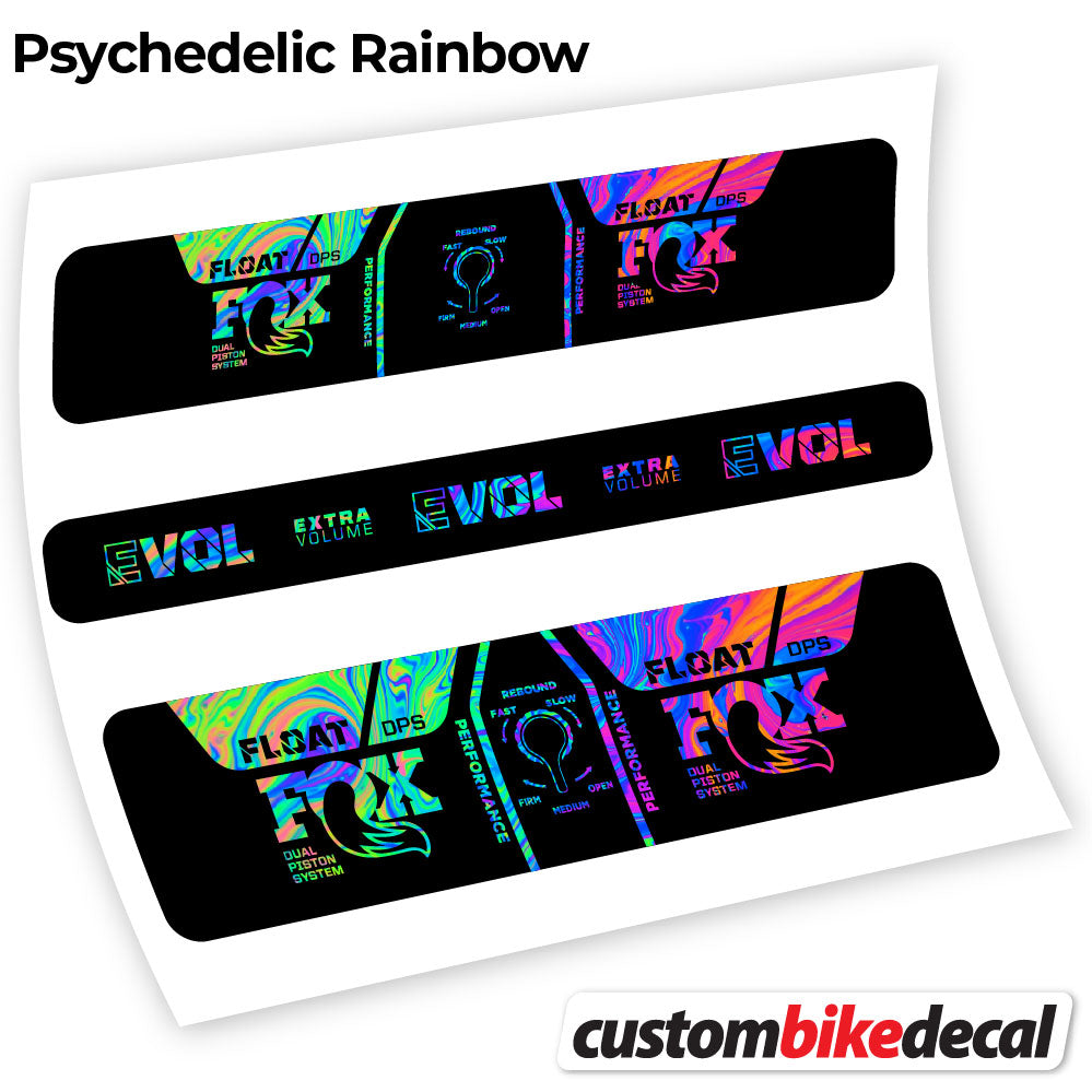 Aufkleber, Fox DPS Performance 2021, Rear Shox Sticker Vinyl
