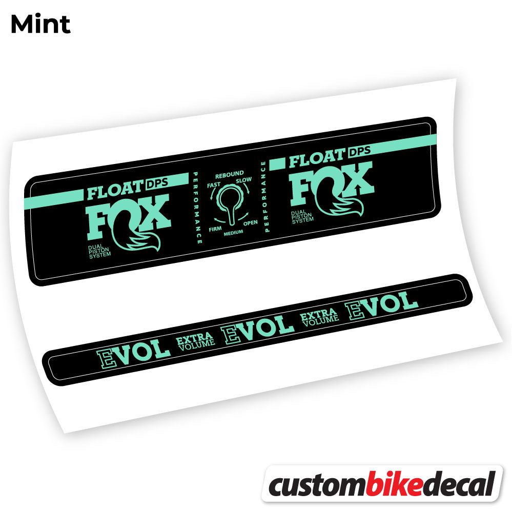 Decal, Fox Float DPS Performance, Rear Shox Sticker vinyl