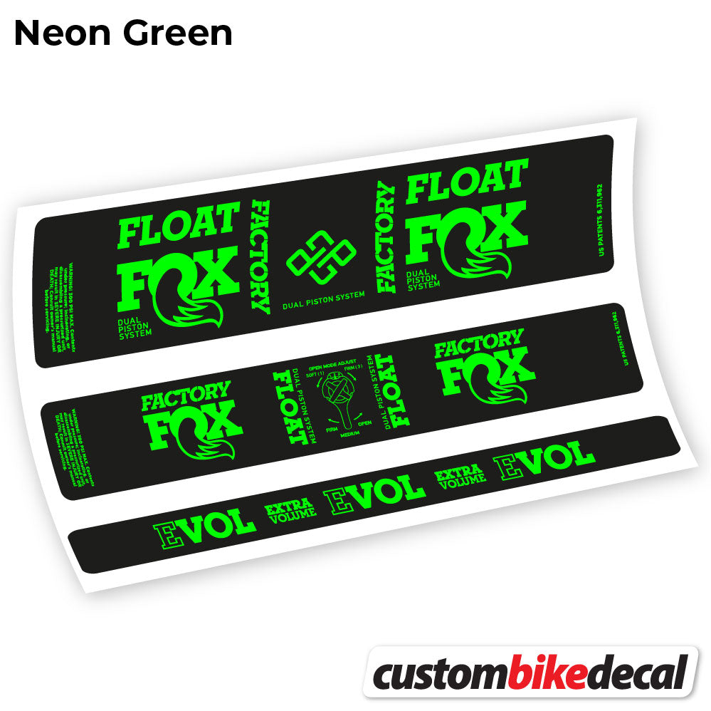 Aufkleber, Fox DPS Fabrik 2019, Rear Shox Sticker Vinyl