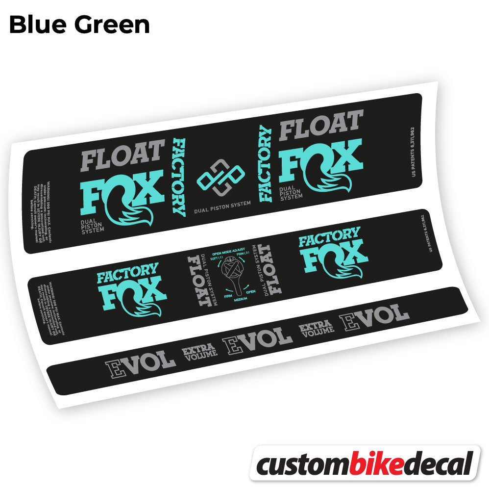 Aufkleber, Fox DPS Fabrik 2019, Rear Shox Sticker Vinyl