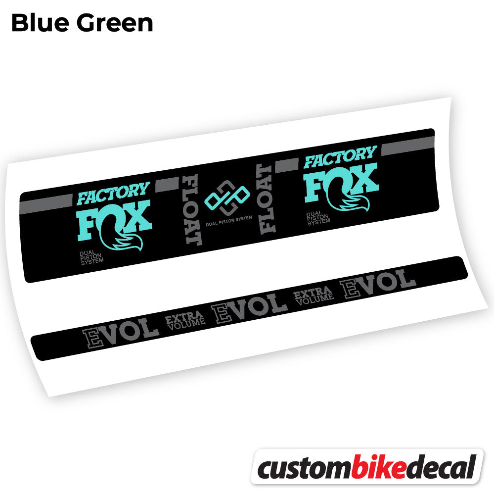 Decal, Fox Float Factory Float, Rear Shox Sticker Vinyl
