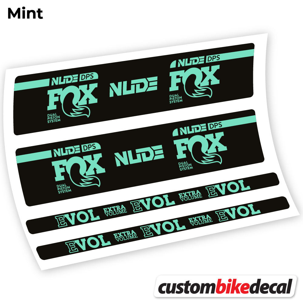 Aufkleber, Fox Nude DPS, Rear Shox Sticker Vinyl