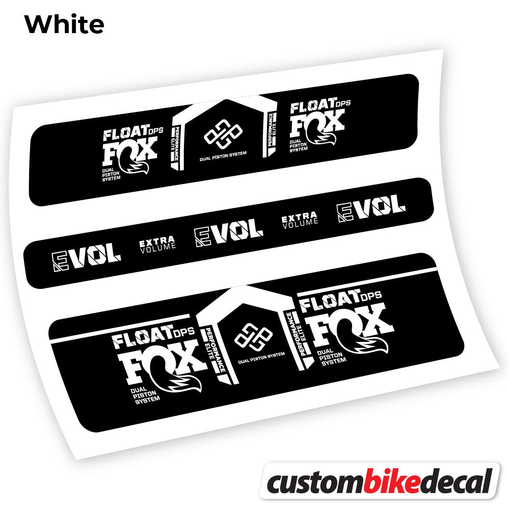Aufkleber, Fox DPS Performance Elite 2021 Fernbedienung, Rear Shox Sticker Vinyl
