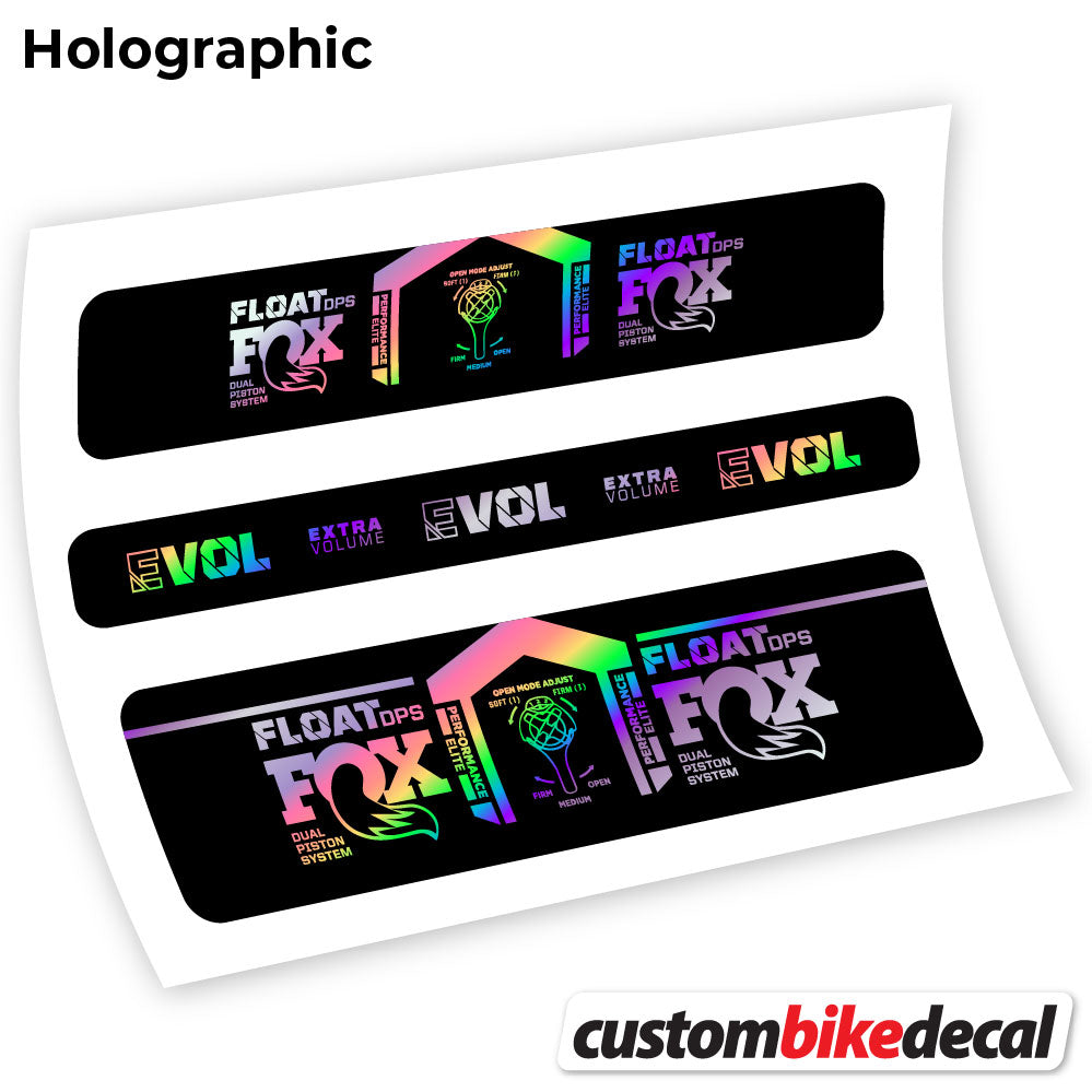 Aufkleber, Fox DPS Elite 2021, Rear Shox Sticker Vinyl