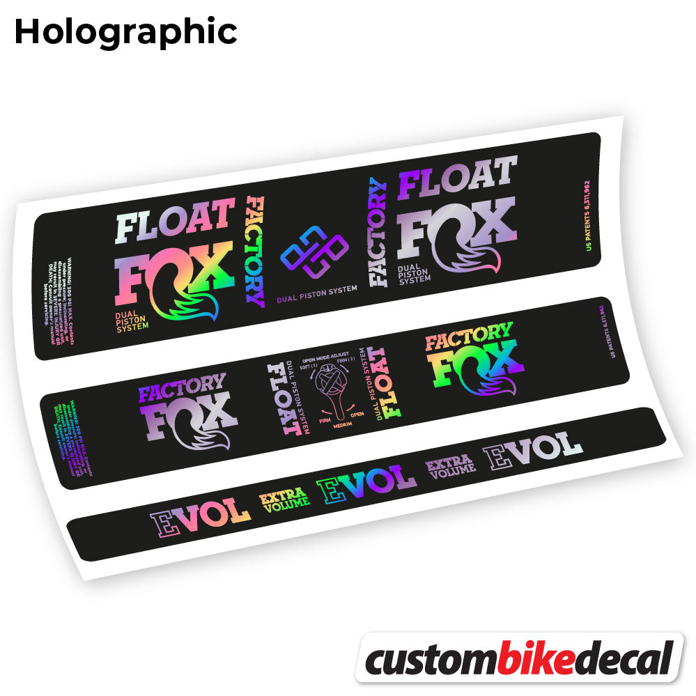 Aufkleber, Fox DPS Fabrik 2019, Rear Shox Sticker Vinyl
