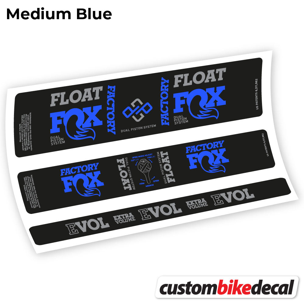 Aufkleber, Fox DPS Fabrik 2019, Rear Shox Sticker Vinyl