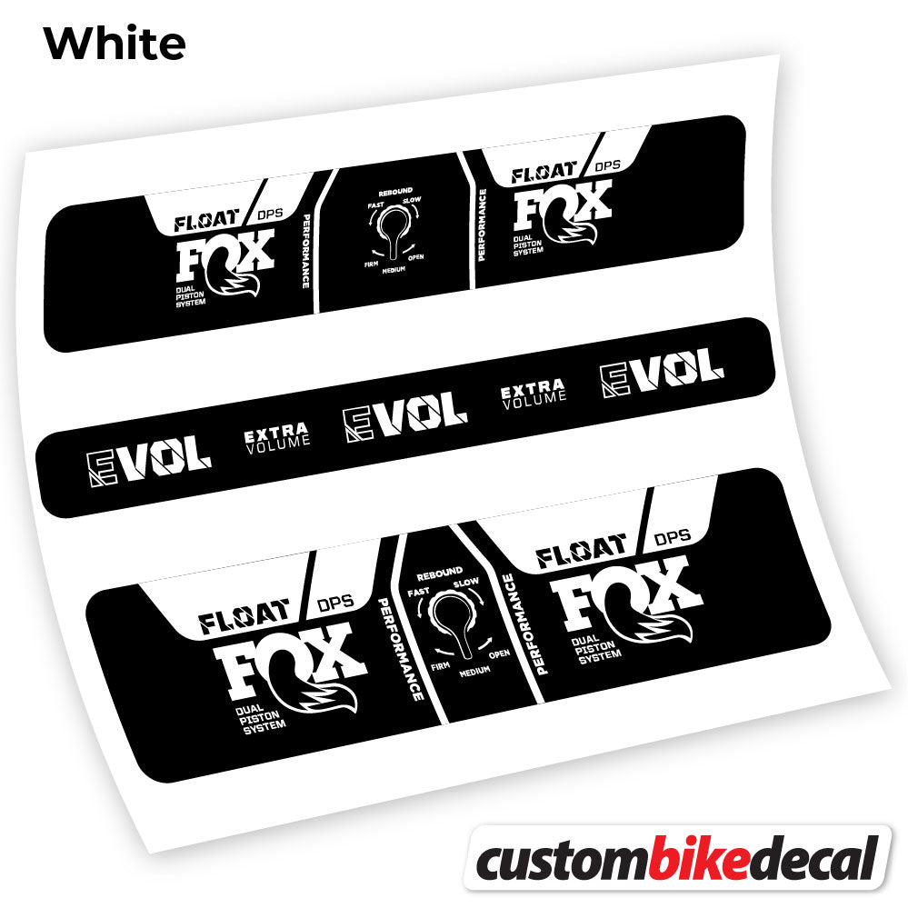 Aufkleber, Fox DPS Performance 2021, Rear Shox Sticker Vinyl