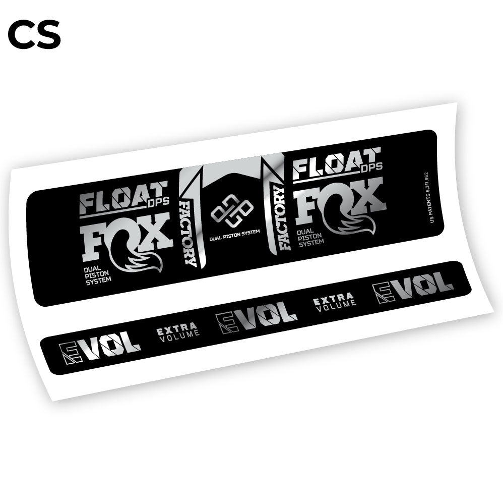 Aufkleber Fox Float DPS 2021, Rear Shox Sticker Vinyl