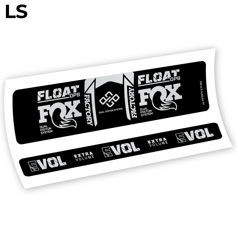 Aufkleber Fox Float DPS 2021, Rear Shox Sticker Vinyl