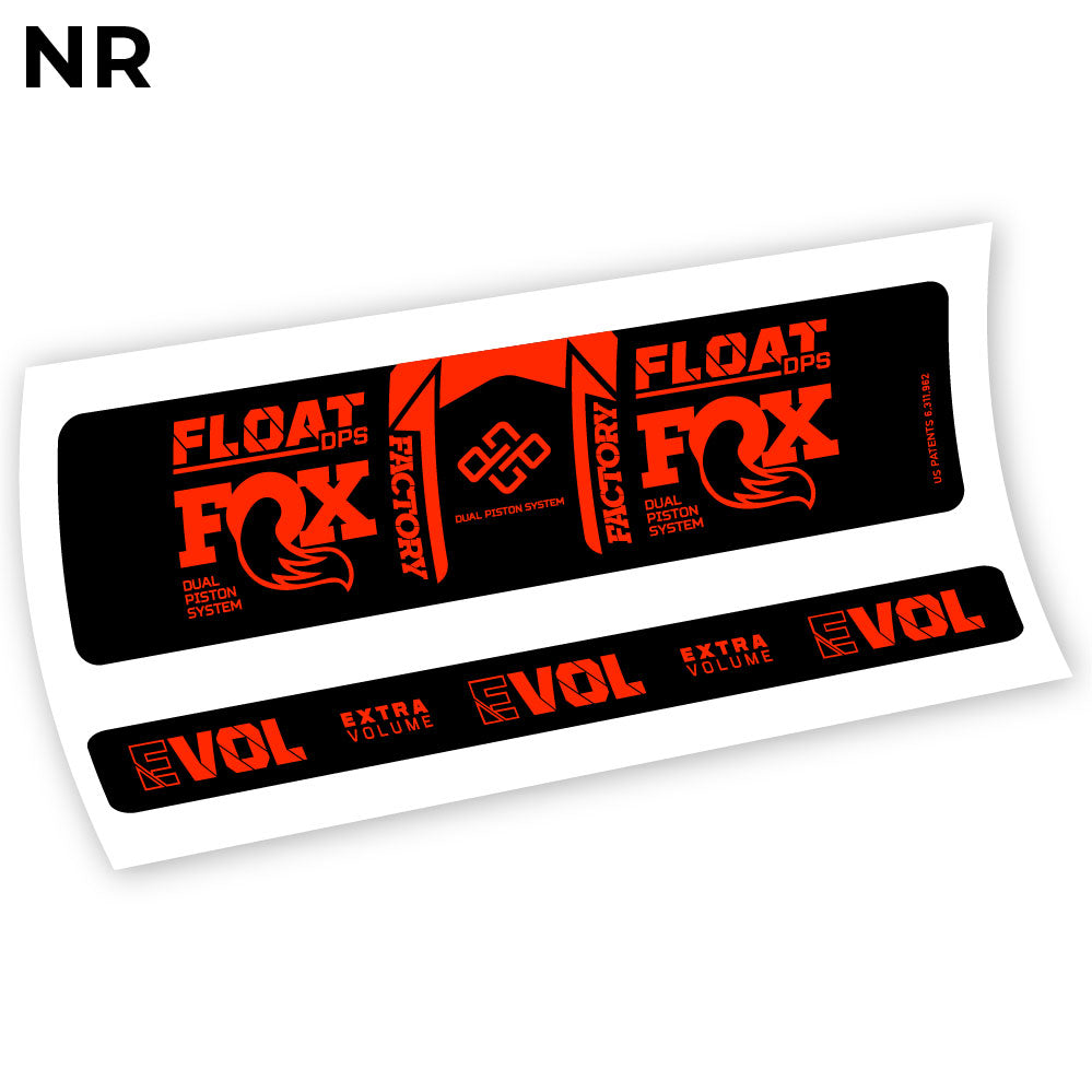 Aufkleber Fox Float DPS 2021, Rear Shox Sticker Vinyl