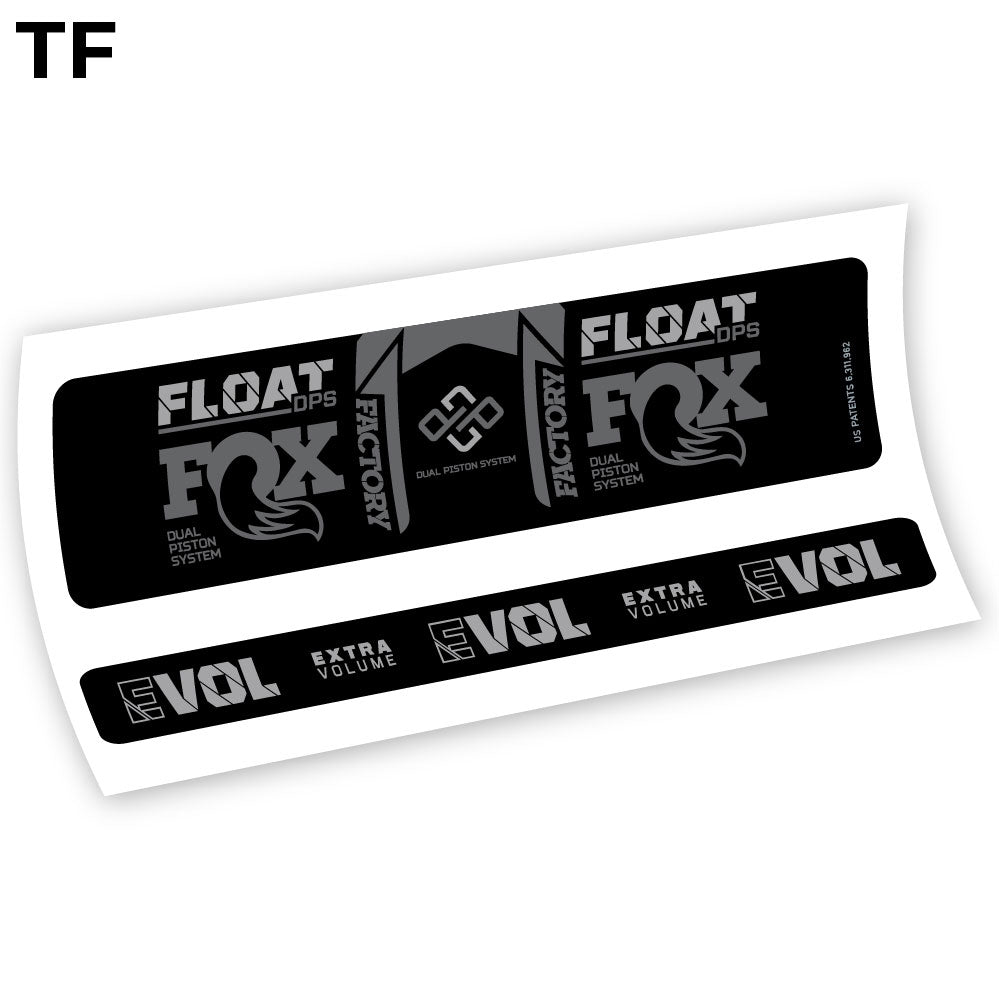 Aufkleber Fox Float DPS 2021, Rear Shox Sticker Vinyl