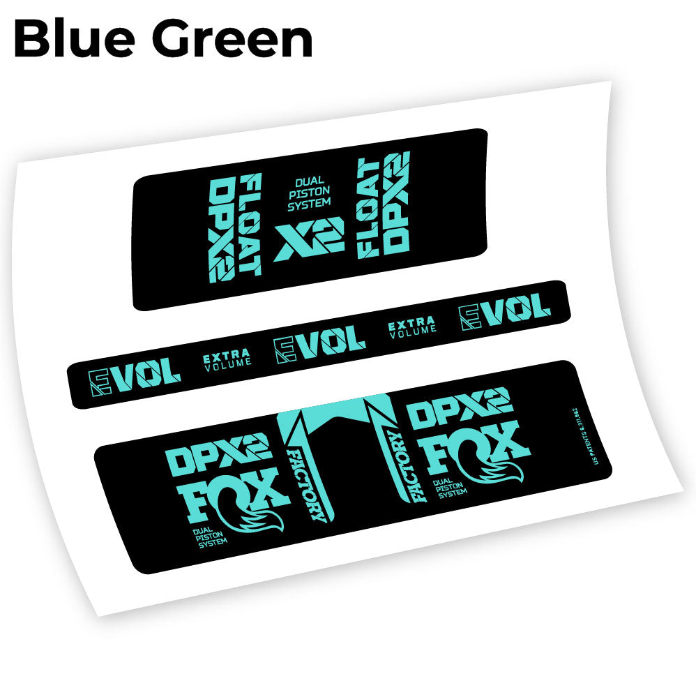 Aufkleber FoxDPX2 2021, Rear Shox Sticker Vinyl