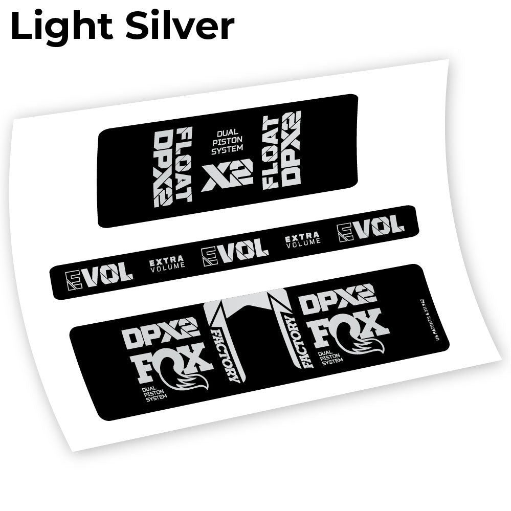Aufkleber FoxDPX2 2021, Rear Shox Sticker Vinyl