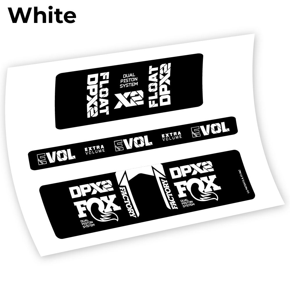 Aufkleber FoxDPX2 2021, Rear Shox Sticker Vinyl