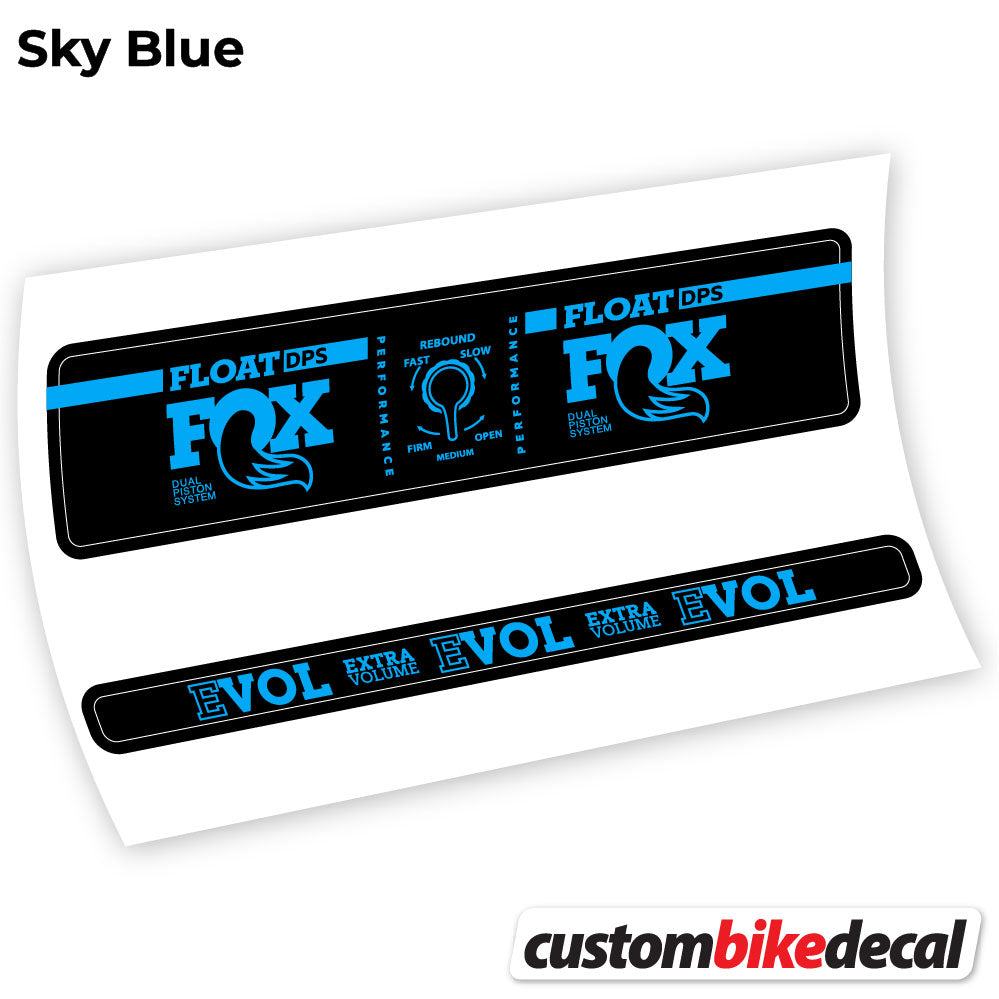 Decal, Fox Float DPS Performance, Rear Shox Sticker vinyl