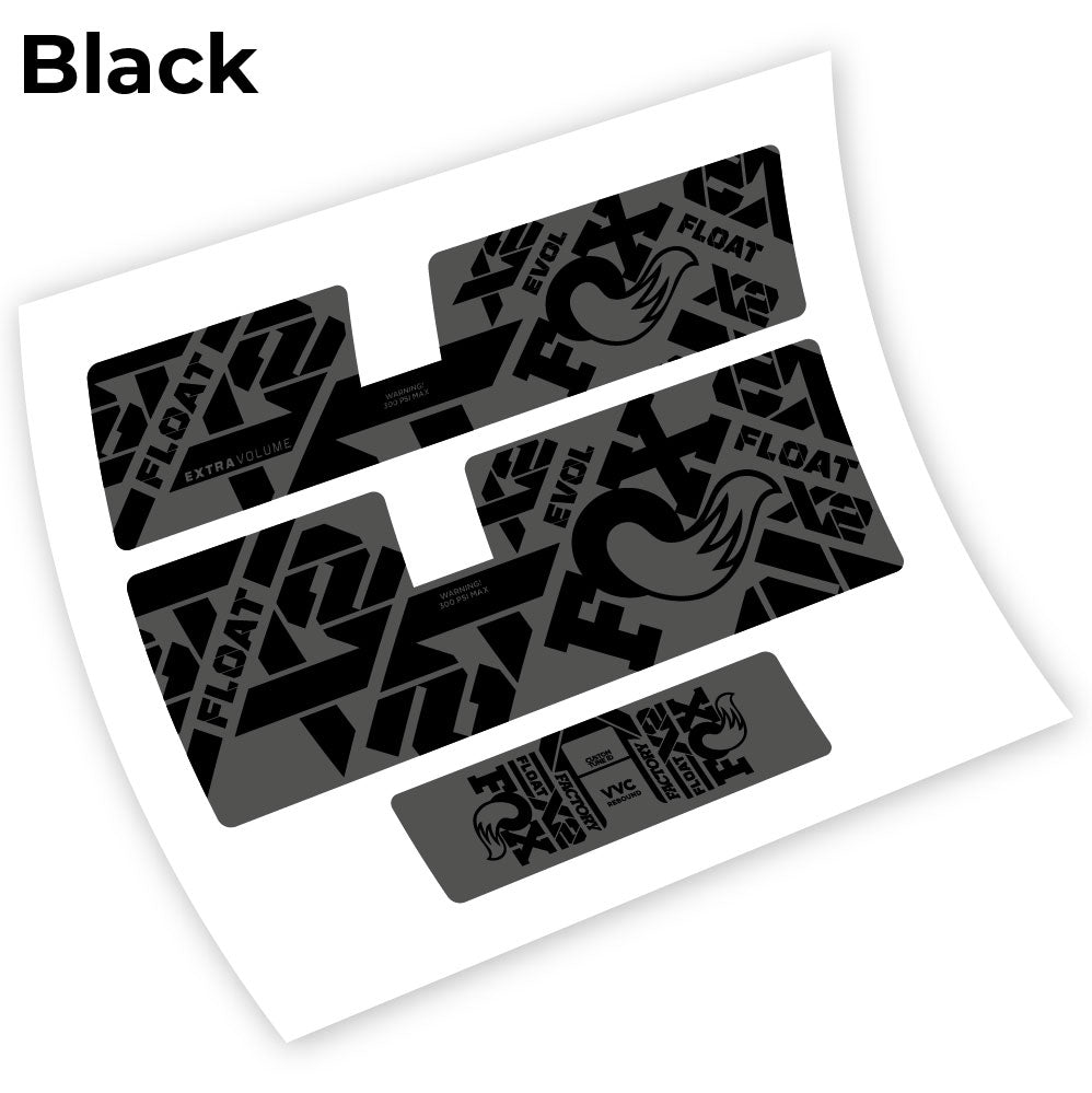 Decal Fox Float X2 2021, Rear Shox, sticker vinyl