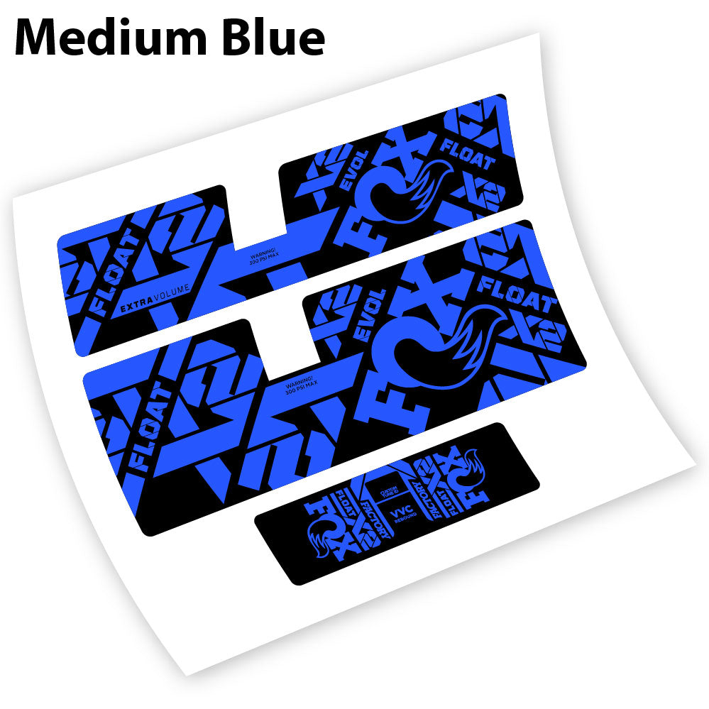 Decal Fox Float X2 2021, Rear Shox, sticker vinyl