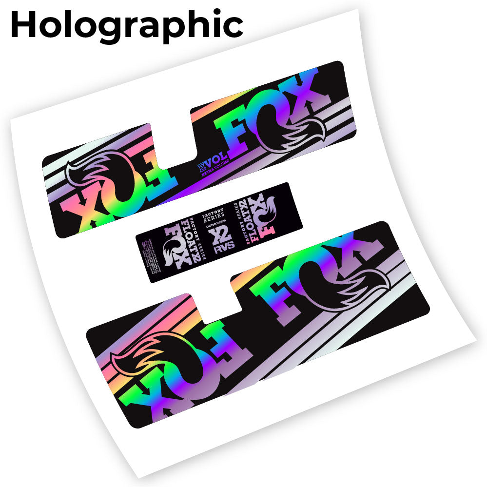 Aufkleber Fox Float X2 RVS, Rear Shox, Vinyl-Aufkleber