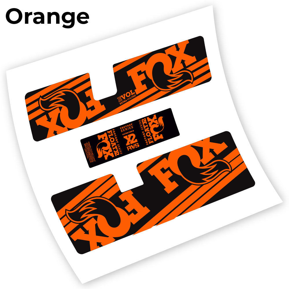 Aufkleber Fox Float X2 RVS, Rear Shox, Vinyl-Aufkleber