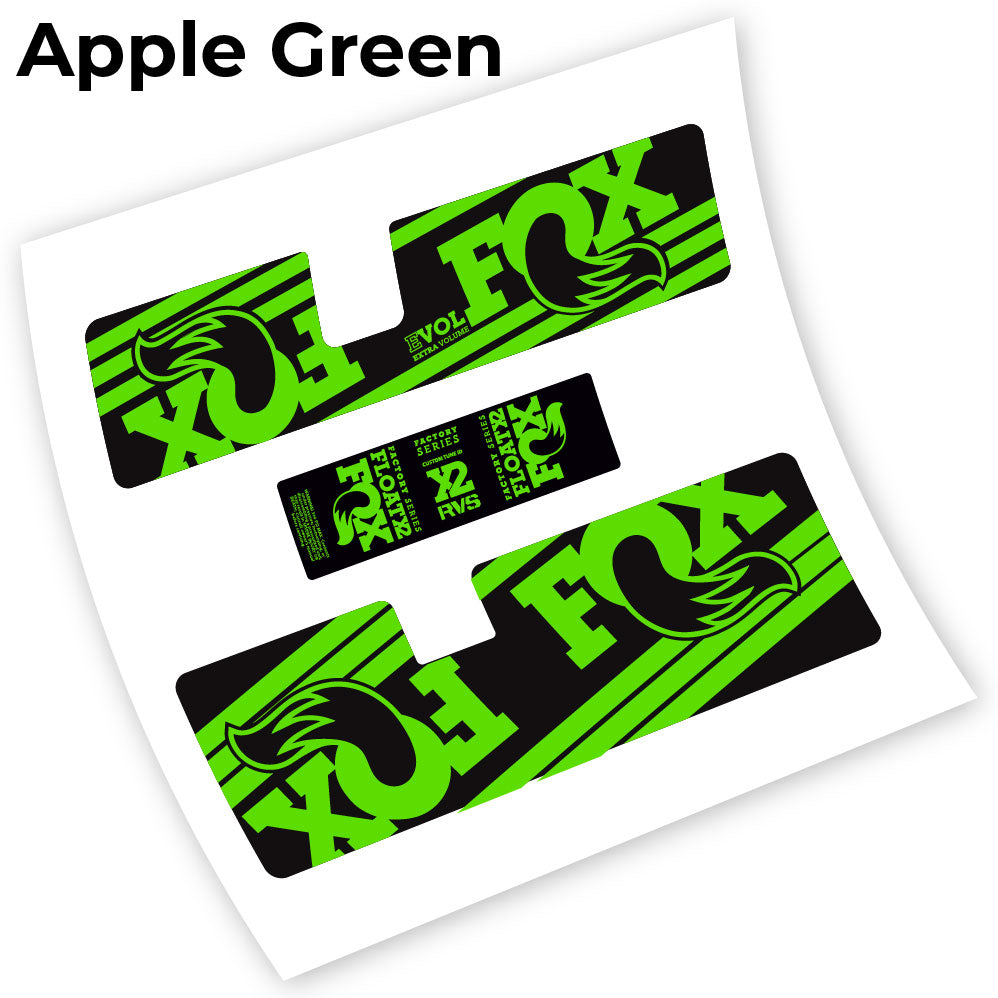 Decal Fox Float X2 RVS, shock absorber, Sticker Vinyl Graphics Kit