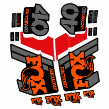 Load image into Gallery viewer, Decal Fox 40 Factory 2019, Fork 29, bike sticker vinyl
