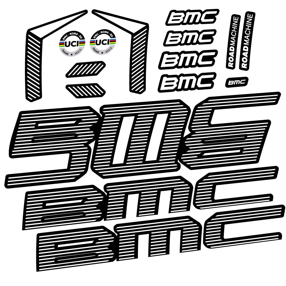 Decal BMC Road Machine 01 FIVE Endurance 2022, Frame, bike sticker vin ...
