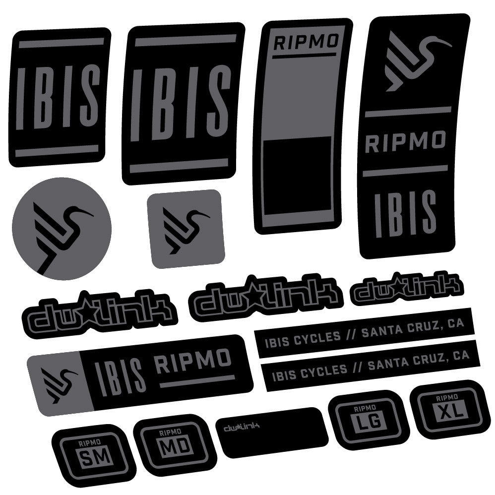 Decal Ibis Ripmo V2, Frame, bike sticker vinyl – custombikedecal