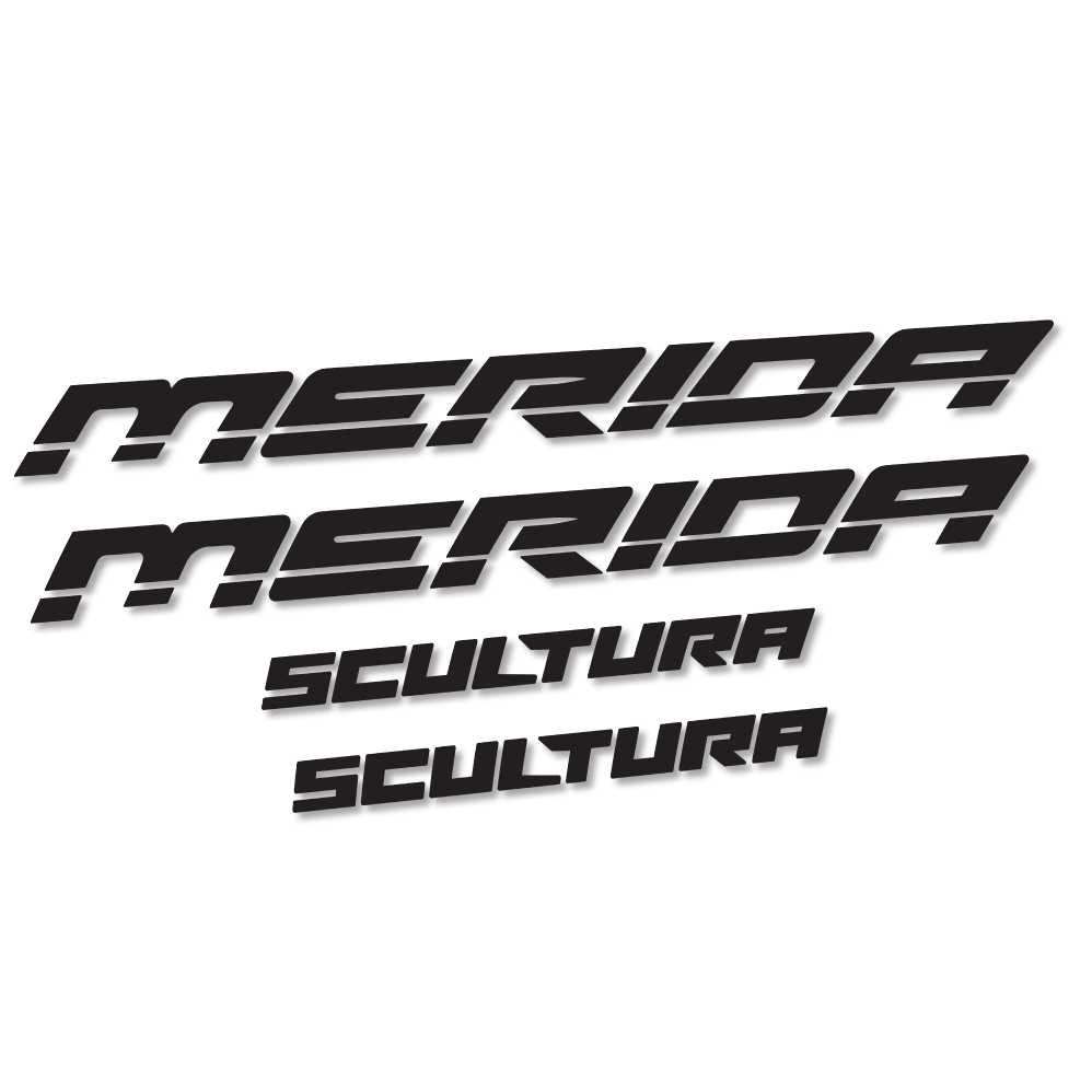 Decal Merida Scultura, Frame, bike sticker vinyl