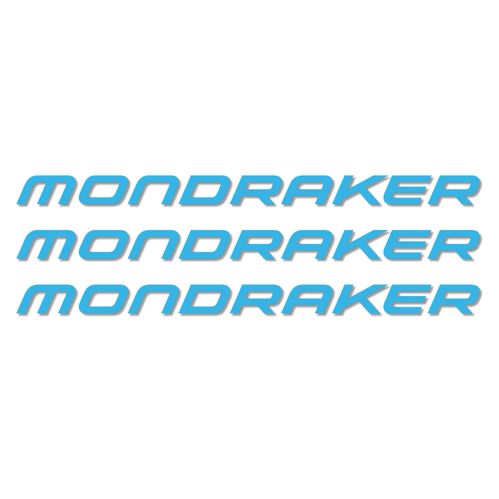 Decal Mondraker, Frame, bike sticker vinyl