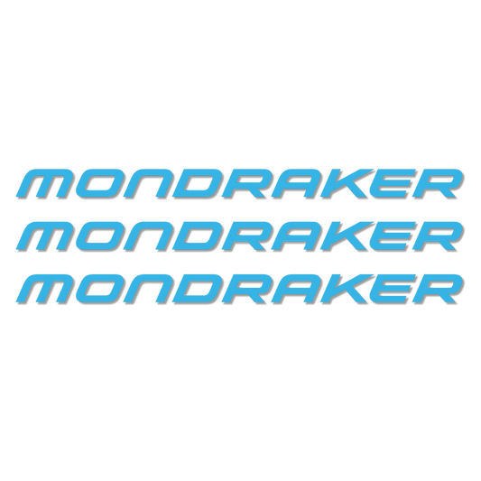 Decal Mondraker, Frame, bike sticker vinyl