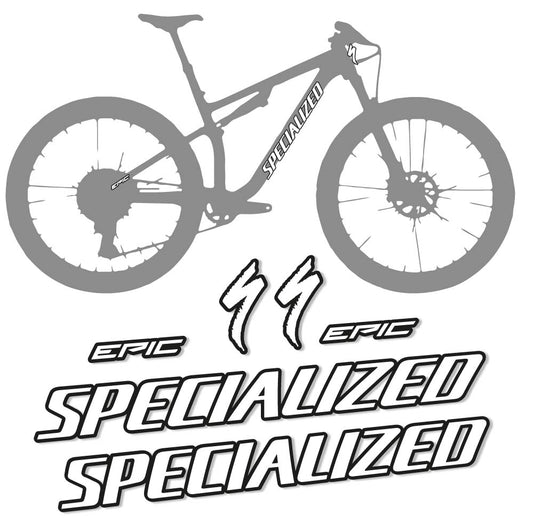 Aufkleber Specialized Epic Evo Expert 2022, Rahmen, Fahrradaufkleber Vinyl