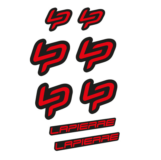 Aufkleber Lapierre, Logo, Fahrradaufkleber Vinyl