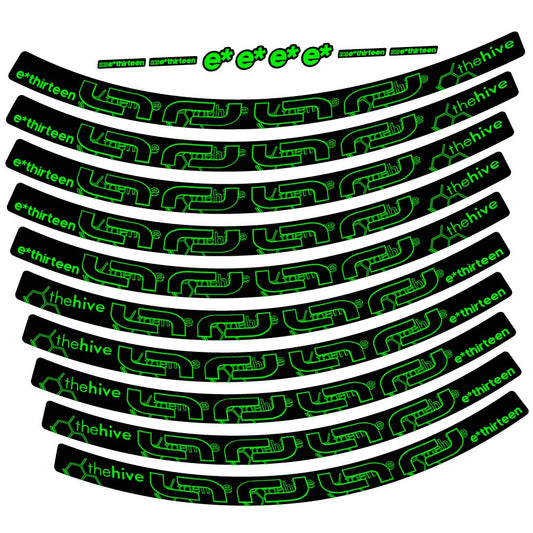 Decal for e-Thirteen TRS MTB wheel 29" – bike sticker vinyl