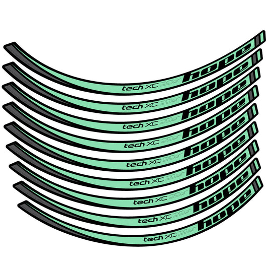 Aufkleber Hope Tech XC, MTB-Rad 29, Fahrradaufkleber Vinyl