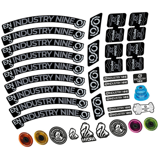 Aufkleber Industry Nine Enduro S, MTB-Rad 29, Fahrradaufkleber Vinyl