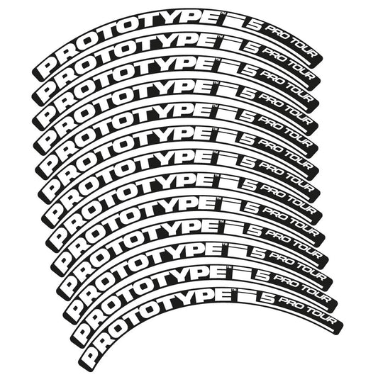 Decal for Proto. Pro Tour 5 2016 MTB wheel 29" – bike sticker vinyl