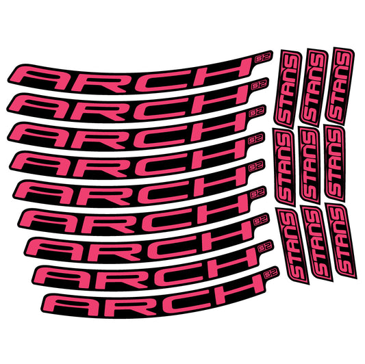 Aufkleber Stans Arch S2 2021, MTB-Rad 29, Fahrradaufkleber Vinyl