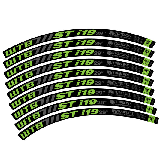 Aufkleber WTB ST i19, MTB-Rad 29, Fahrradaufkleber Vinyl