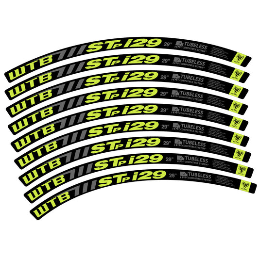 Aufkleber WTB ST i29, MTB-Rad 29, Fahrradaufkleber Vinyl