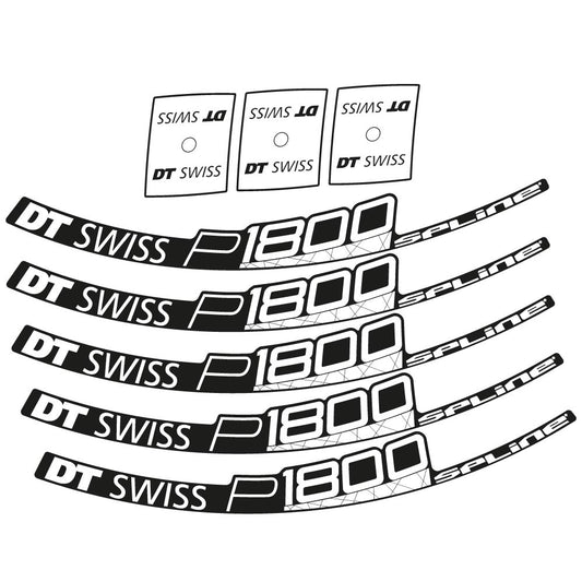 Aufkleber DT Swiss P1800 32 Disc, Rennradrad 32mm, Fahrradaufkleber Vinyl